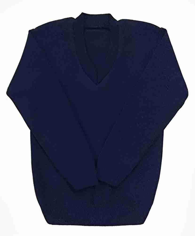 Navy blue top uniform sweater