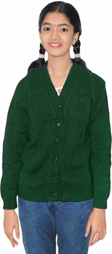 Green uniform sweater cheap
