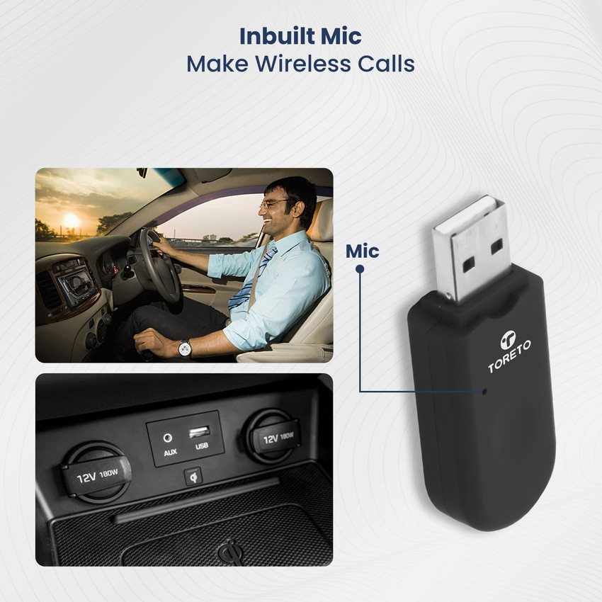 Usb bluetooth discount receiver aux