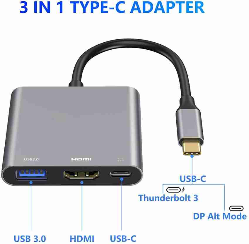 PRV Charging, USB 3.0, Compact Extension Adapter, Aluminum Case 3