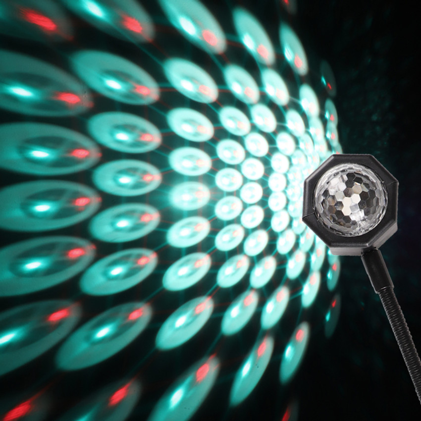 Disco shower hot sale lights