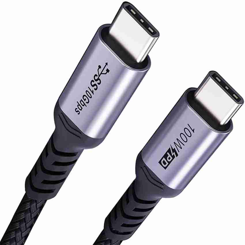 USB C to USB C Cable, 3.2 Gen 2 USB-C Cable 10ft - 4K UHD 20Gbps