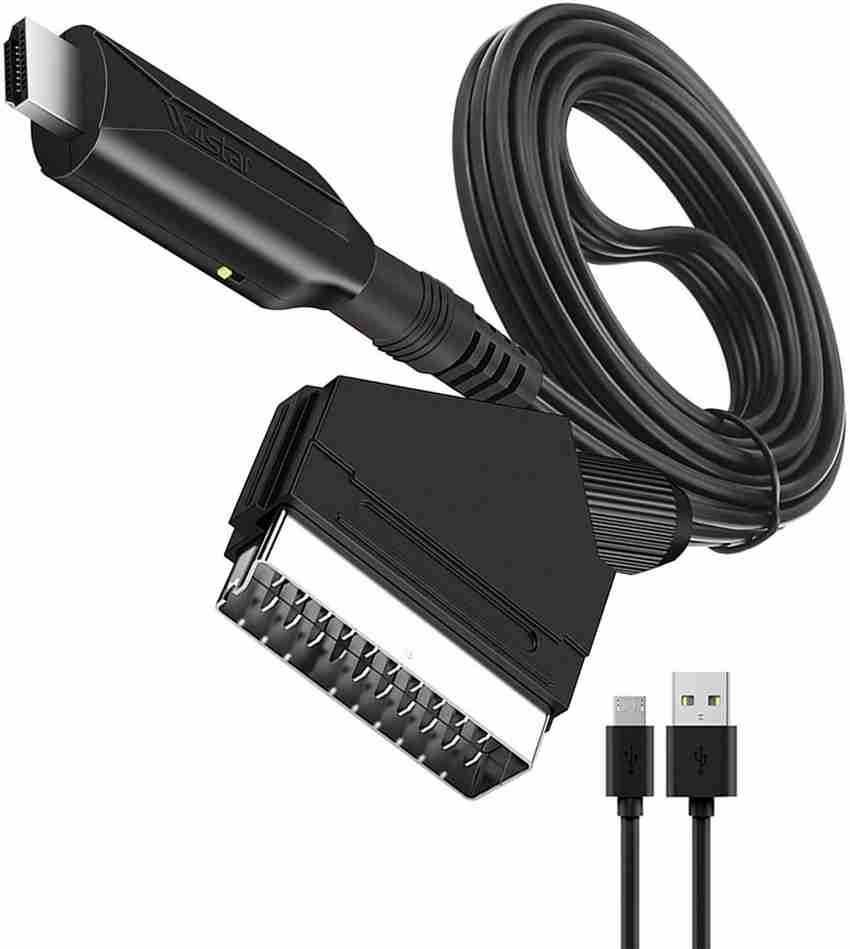 Calandis SCART to HDMI Converter Cable Flexible 1080P 720P 1M