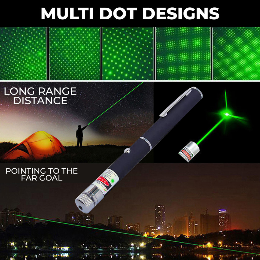 Powerful green laser outlet