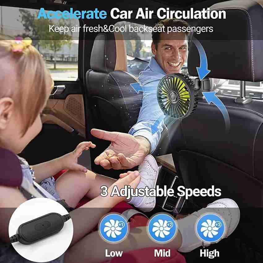 Car seat cooling fan best sale