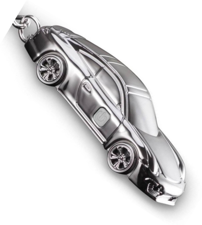 RSS ENTERPRISES Sport Car Shape Metal Windproof Keychain Cigarette
