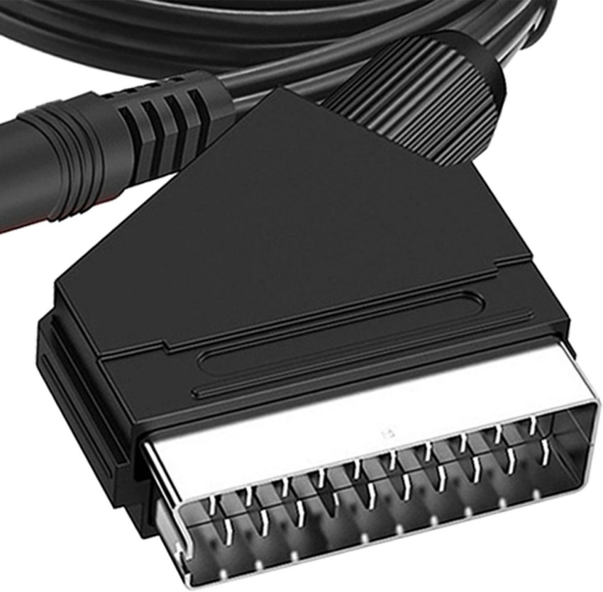 Scart to HDMI Cable, Scart to HDMI Converter with Scart and HDMI Cables,  1080P Audio Video