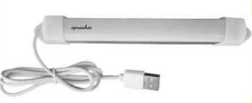 APNAAHEE 6 inch Portable USB LED Mini Tube Light With Wire , with