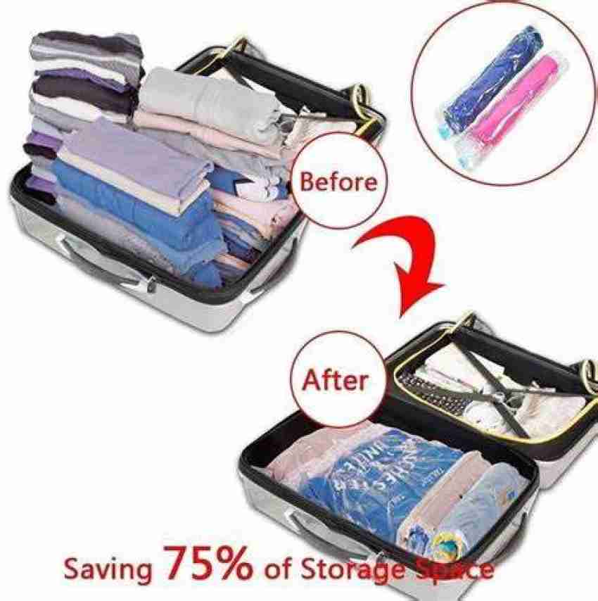 Pack More ( 3.Pcs Small ).Vacuum Storage Space Saver Bags Travel