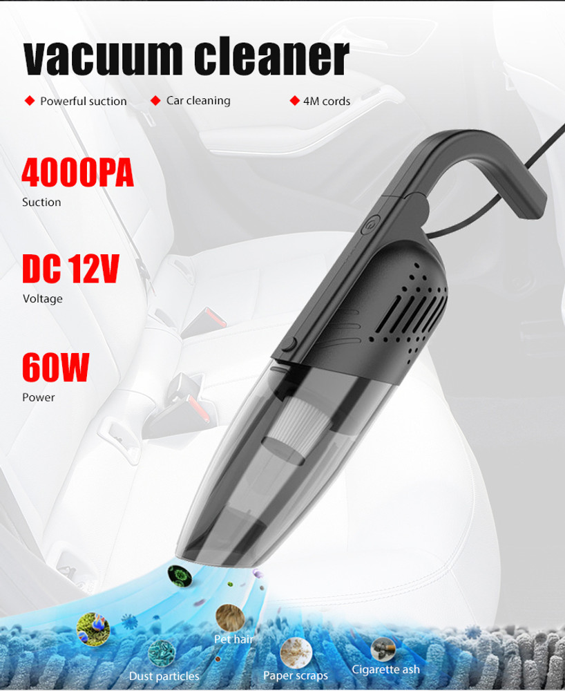 Handheld vacuum hot sale cleaner with attachments