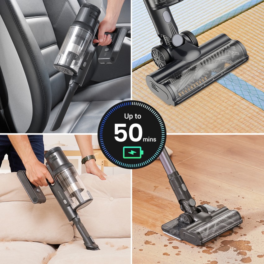 Proscenic P11 Mopping Cordless Vacuum Cleaner with Swappable