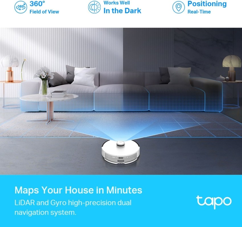 TP-Link Tapo RV30C Wi-Fi Robot Vacuum