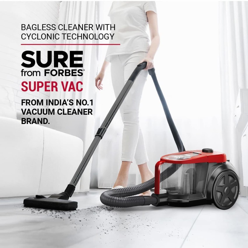 EUREKA FORBES Super Clean Bagless Dry Vacuum Cleaner Price in India - Buy  EUREKA FORBES Super Clean Bagless Dry Vacuum Cleaner Online at