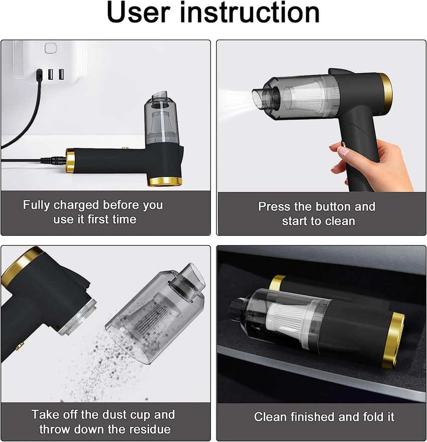 Portable cordless car vacuum deals