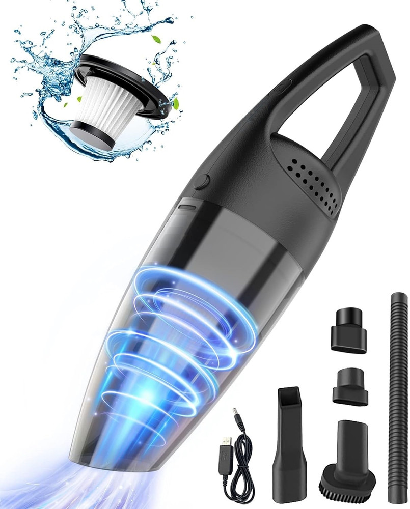 Cordless top bagged vacuum