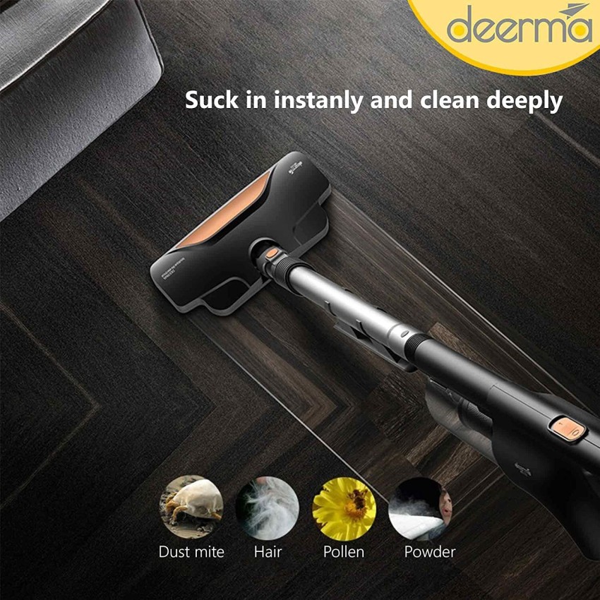 Deerma 2 1 Upright Handheld Vacuum Cleaner with 4 Layer Filtration