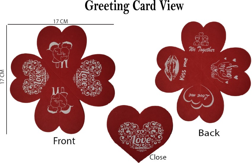 15.5 in. Valentine's Day Happy Valentine's Day Heart Cutouts (9-Pack)