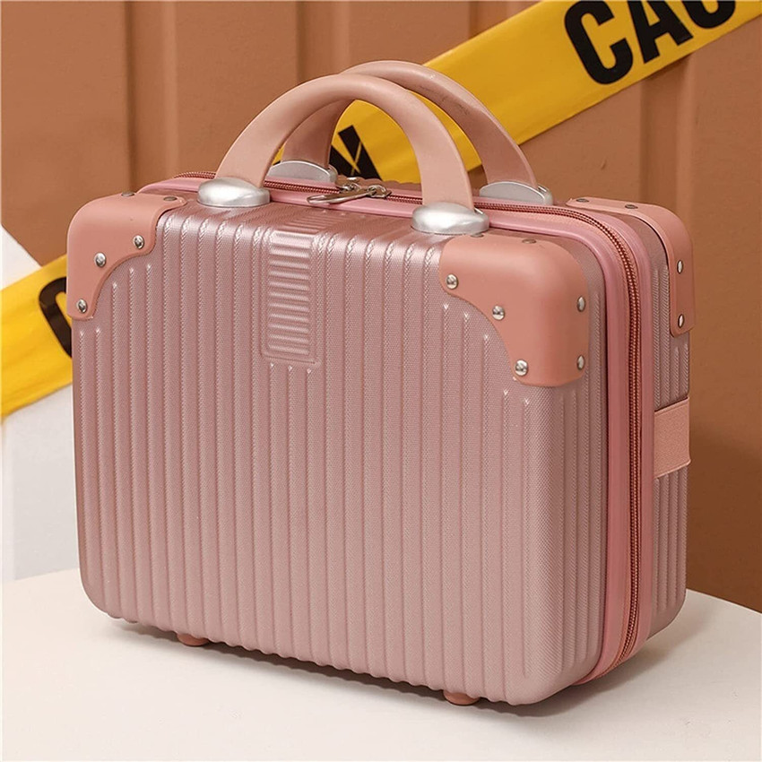 Suitcase top cosmetic case