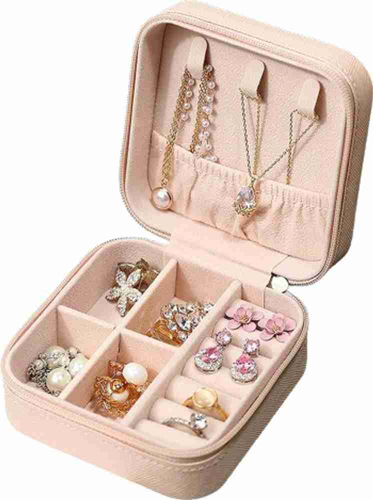 SONEEV MART Travel Jewellery Box Mini Jewellery Box Multi Jewelry