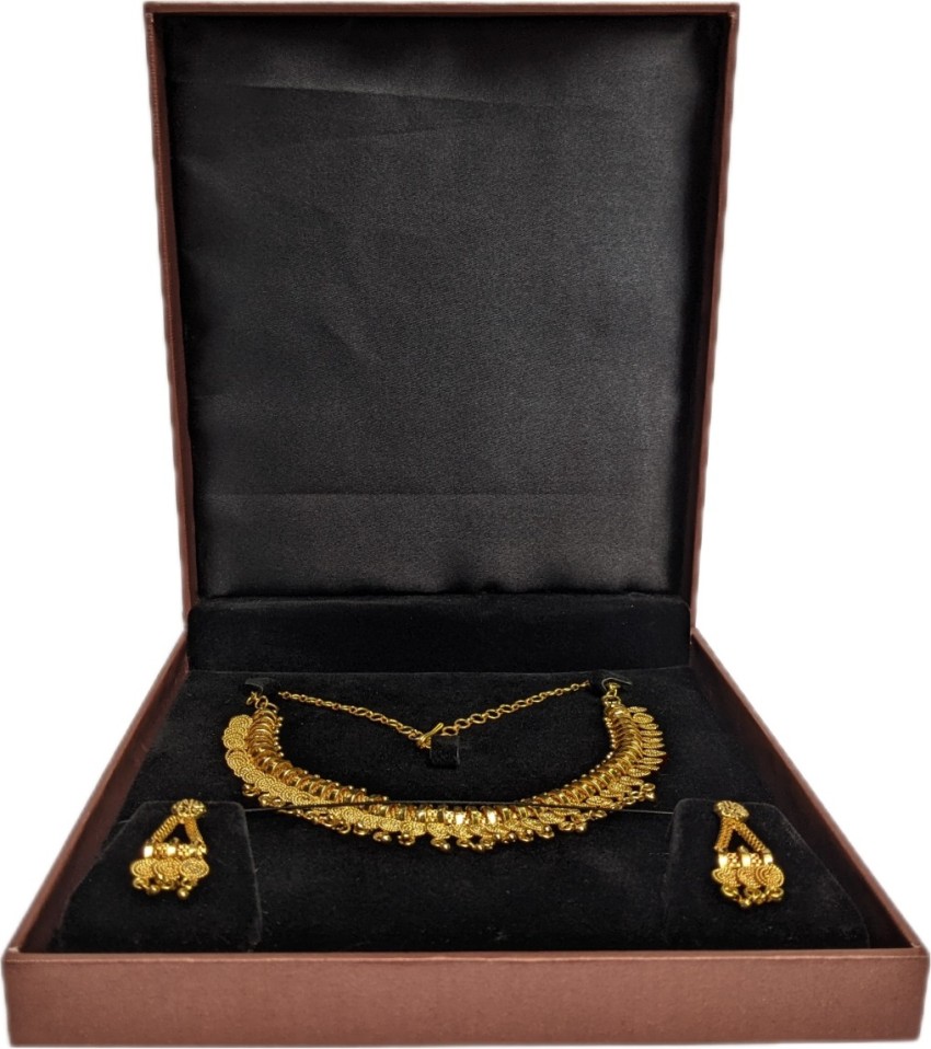 2 Black Flocked Earring Gift Boxes Jewelry Box India  Ubuy