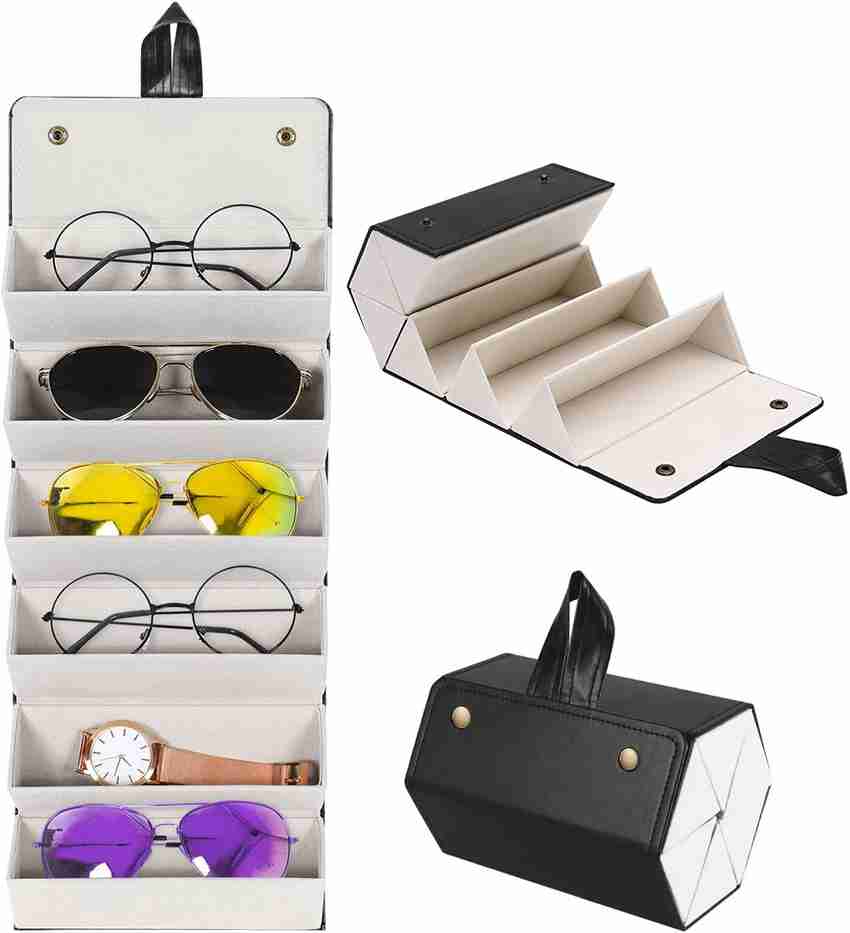 ELEPHANTBOAT Sunglasses Organizer Box Men Women Eyewear Holder Portable Folding organizer Vanity Box Price in India Buy ELEPHANTBOAT Sunglasses Organizer Box Men Women Eyewear Holder Portable Folding ...