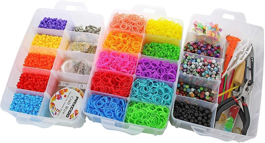 Coozico Jewelry Bead Storage Box Container Organizer - Random Color -  Transparent box Vanity Box Price in India - Buy Coozico Jewelry Bead Storage  Box Container Organizer - Random Color - Transparent