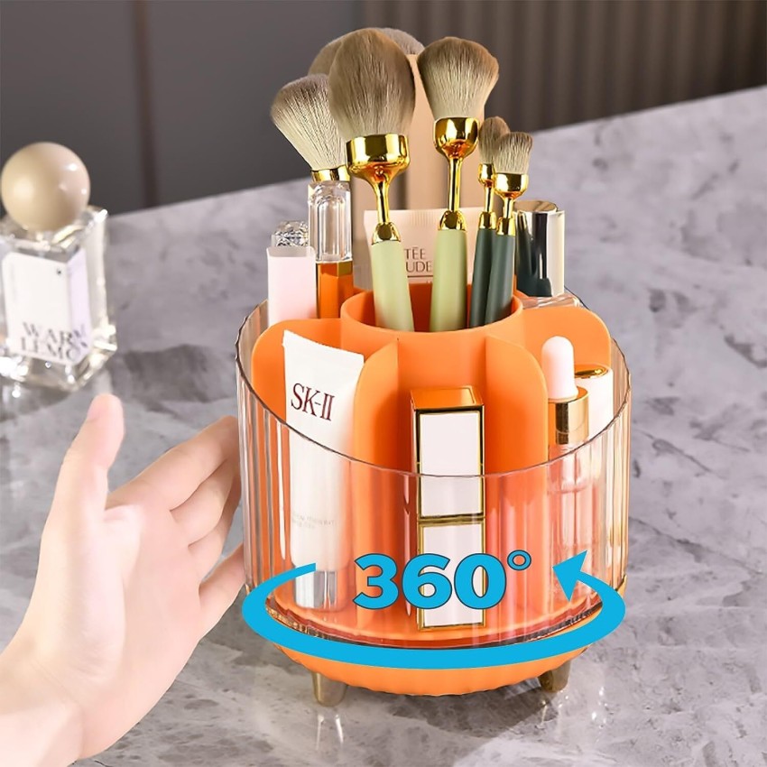 Large Glitter Makeup Brush Holder Cup Brushes Organizer Storage Vanity  Decor.