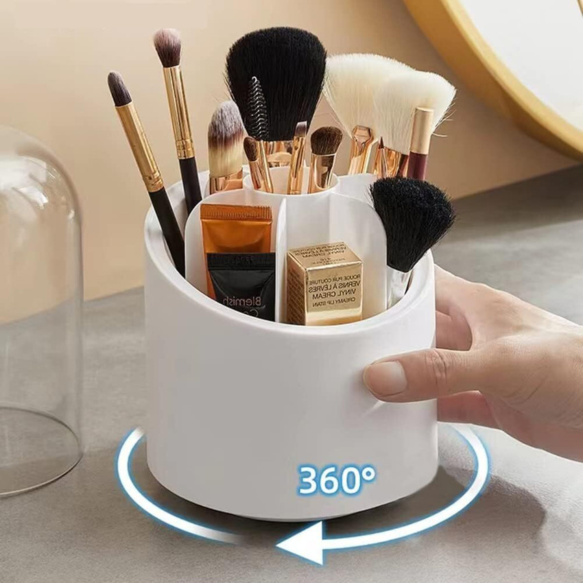 Makeup Brush Container With Lid Saubhaya Makeup