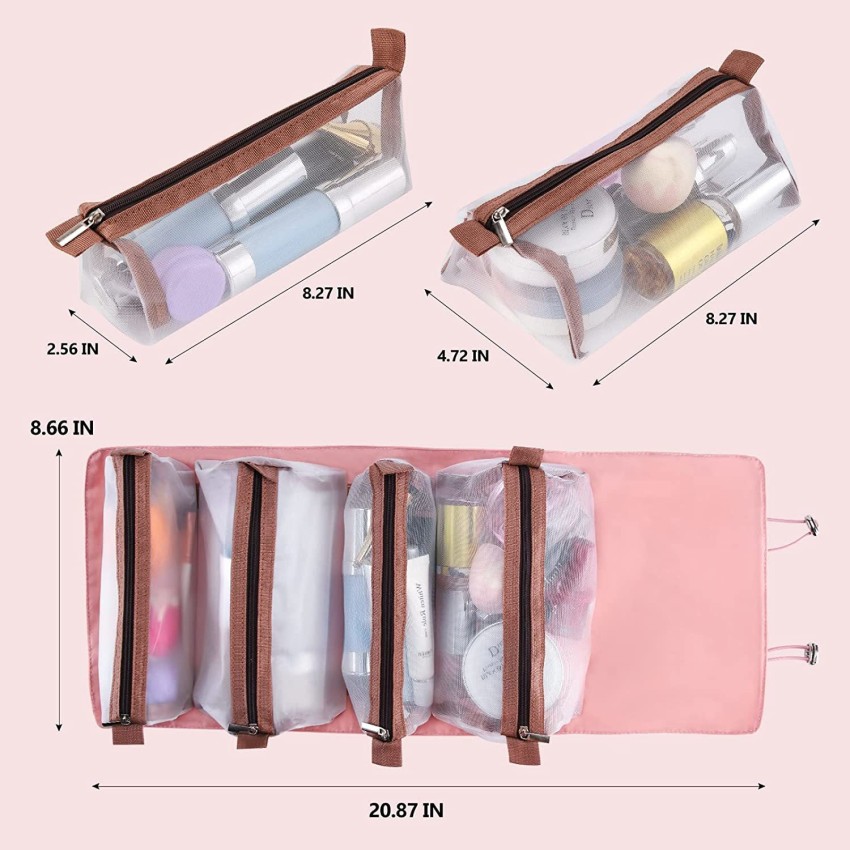 Shop Hanging Roll-Up Makeup Bag / Toiletry Ki – Luggage Factory