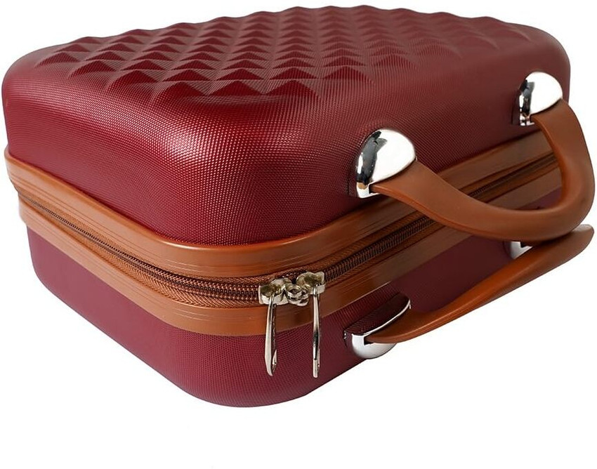 STRIPES Hard Shell Luggage Portable Carrying Makeup Case Suitcase Travel Vanity Luggage Suitcase can be used for cosmetics small items and various personal items Vanity Box Price in India Buy STRIPES