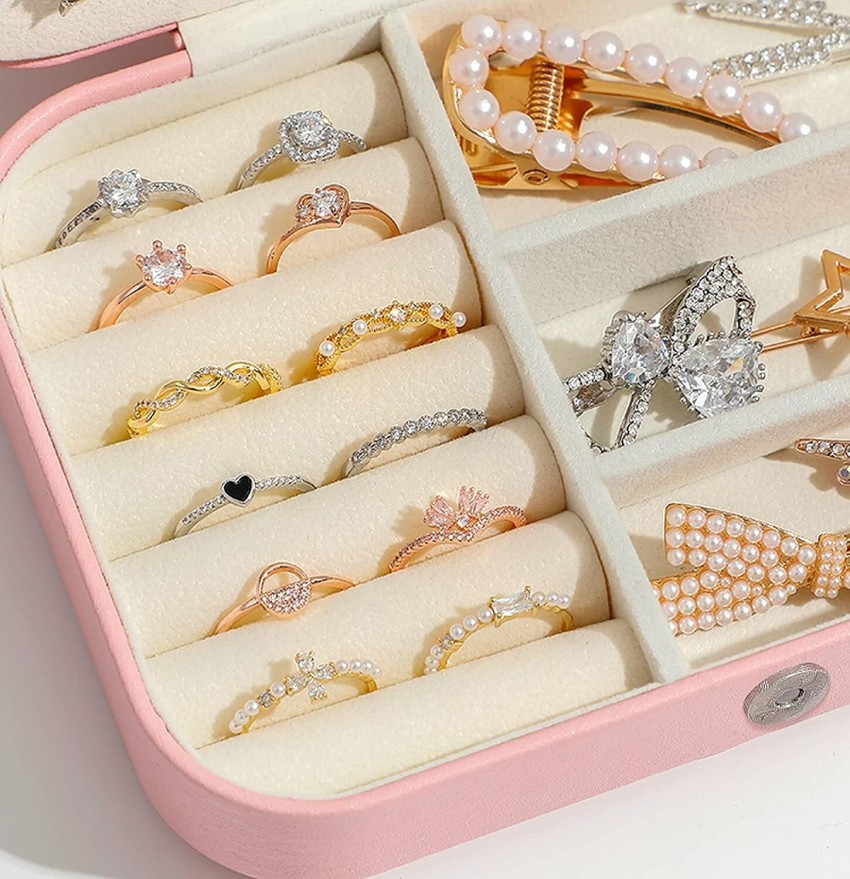 Andro Sales Jewelry Box Travel Jewelry Box Travel Jewelry Box,Mini  Jewellery Box Vanity Box