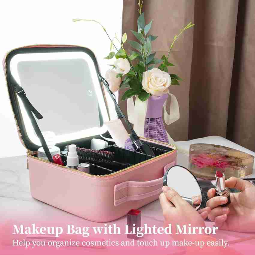 Makeup vanity travel case shop