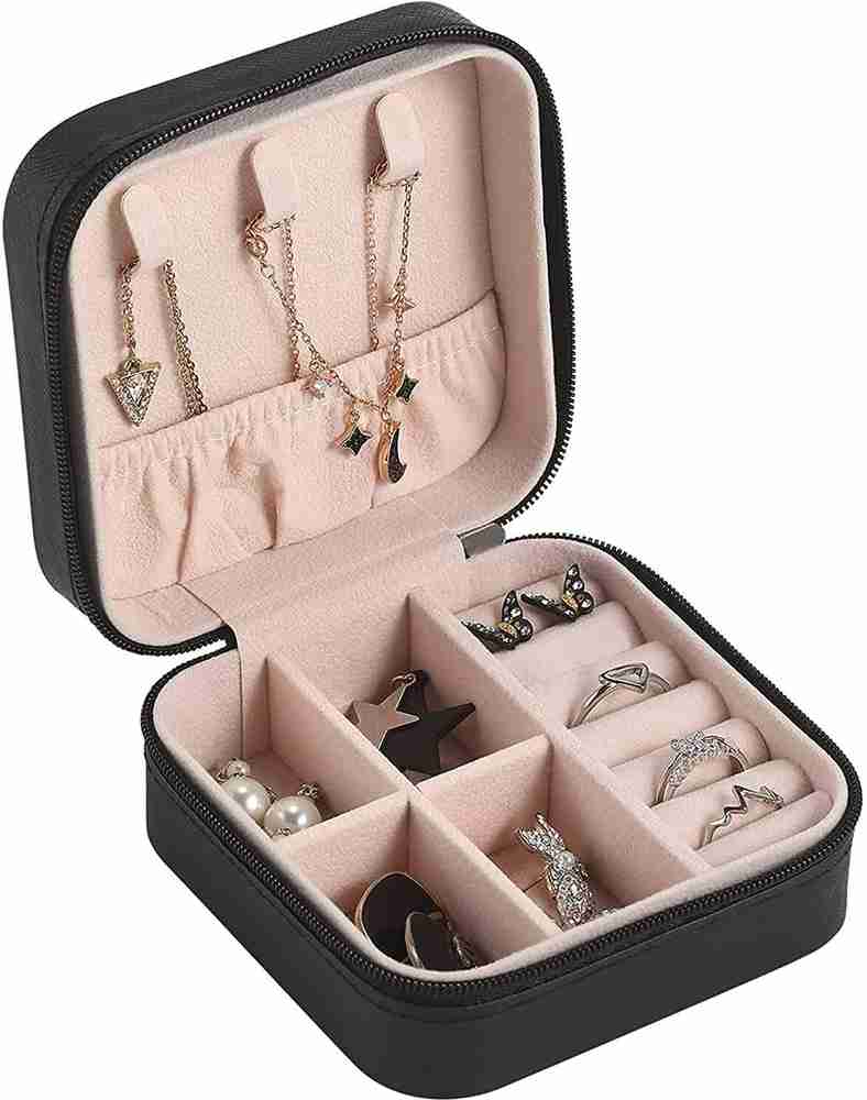 Locking travel jewelry case online