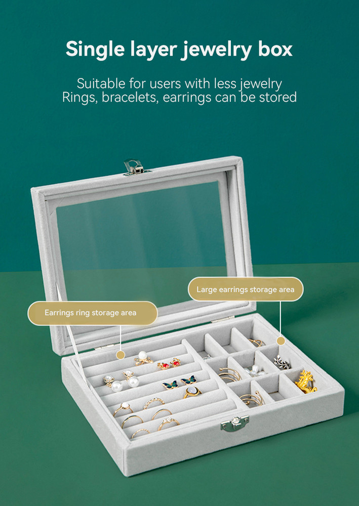 Velvet store ring display