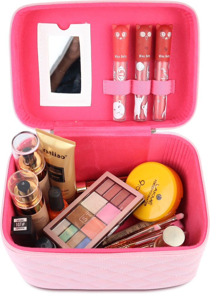 NFI essentials Makeup Bag Cosmetic Box Jewelry Bridal Box Make up