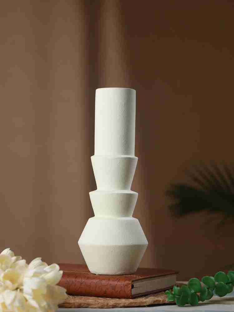 TIED RIBBONS Decorative Ceramic Donut Flower Vase for Home Décor Table  Office Living Room Ceramic Vase Price in India - Buy TIED RIBBONS  Decorative Ceramic Donut Flower Vase for Home Décor Table