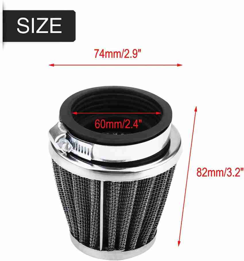K&N Air filter tapered, 57mm (universal useable)