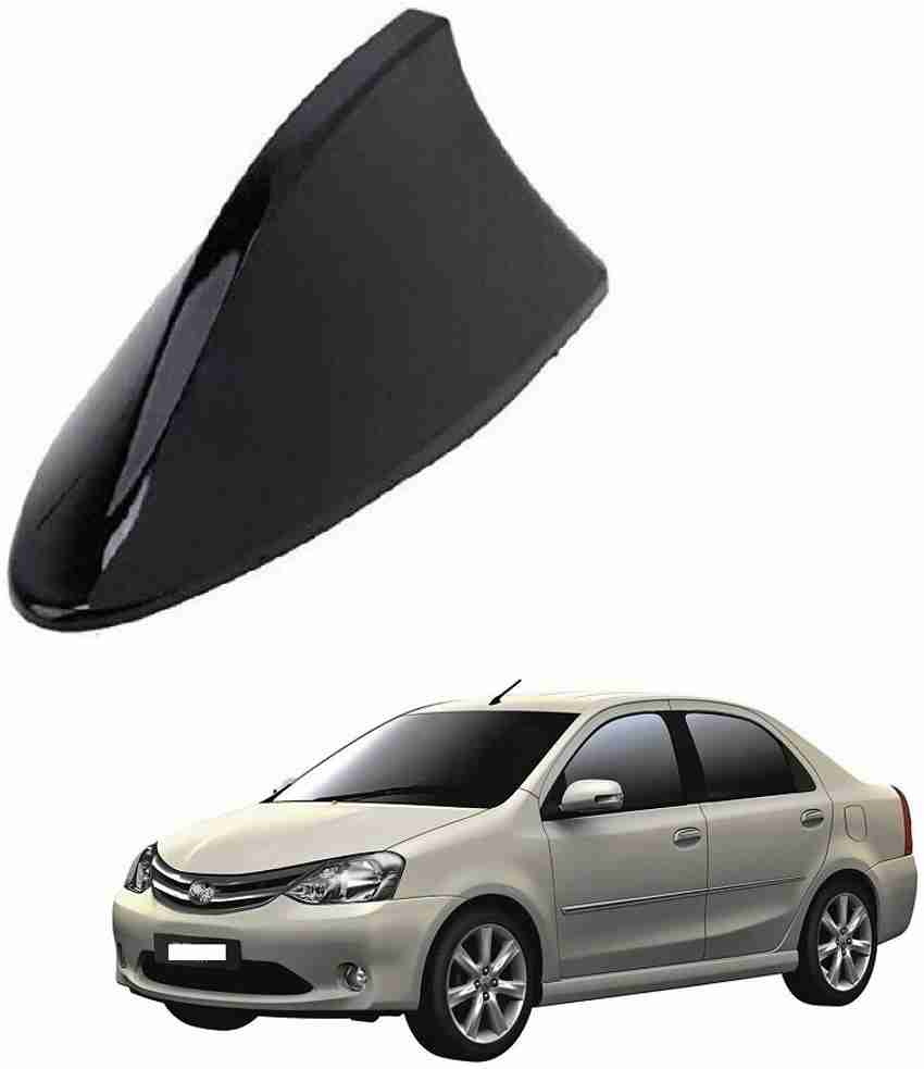 SPREADX Shark Fin Roof Antenna Aerial ABS AM FM Radio Signal for Toyota Etios Black Whip Vehicle Antenna Price in India Buy SPREADX Shark Fin Roof Antenna Aerial ABS AM FM Radio