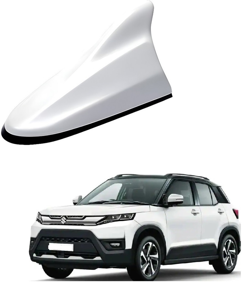 AutooNation Decorative Car AM FM Radio Shark Fin Antenna White For Maruti Brezza 2022 Shark Fin Antenna Whip Vehicle Antenna Price in India Buy AutooNation Decorative Car AM FM Radio Shark Fin Antenna