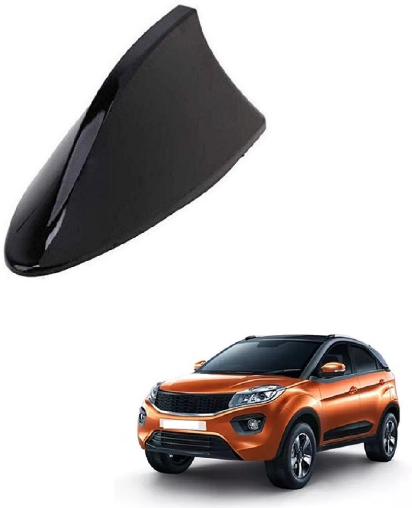 SPREADX Shark Fin Roof Antenna Aerial ABS AM FM Radio Signal for Tata Nexon Black Whip Vehicle Antenna Price in India Buy SPREADX Shark Fin Roof Antenna Aerial ABS AM FM Radio