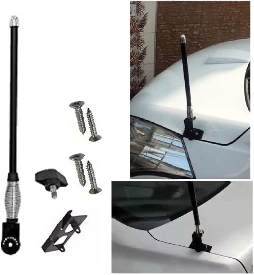 Gallery auto Car Decoration VIP Show Bonnet Antenna Metal Rod