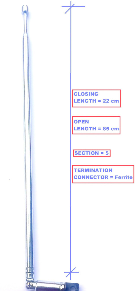 Telescopic car sale antenna