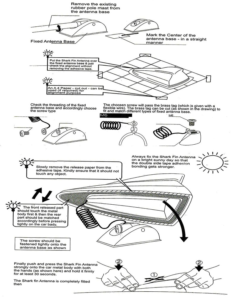 Prius shop antenna replacement
