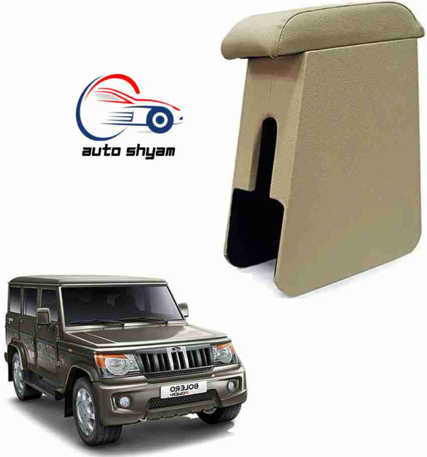 AUTOSHYAM Custom fit Wooden Console for Mahindra Bolero All Model