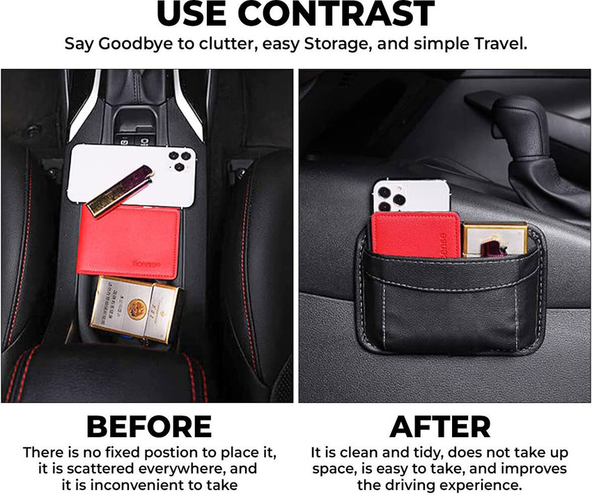 Leather car storage bag clearance