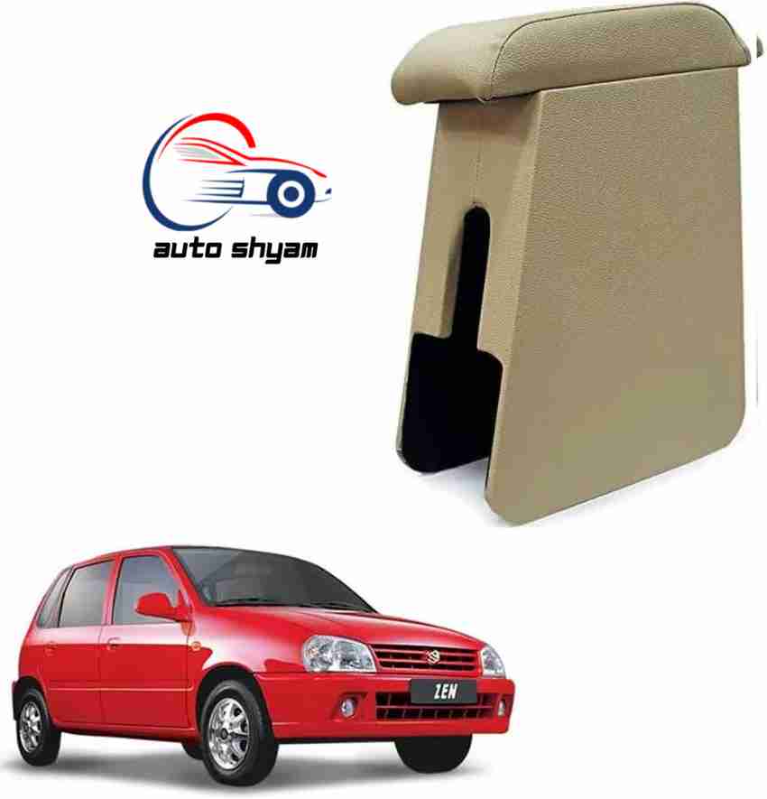 AUTOSHYAM Custom fit Wooden Console for Maruti Zen All Model Beige