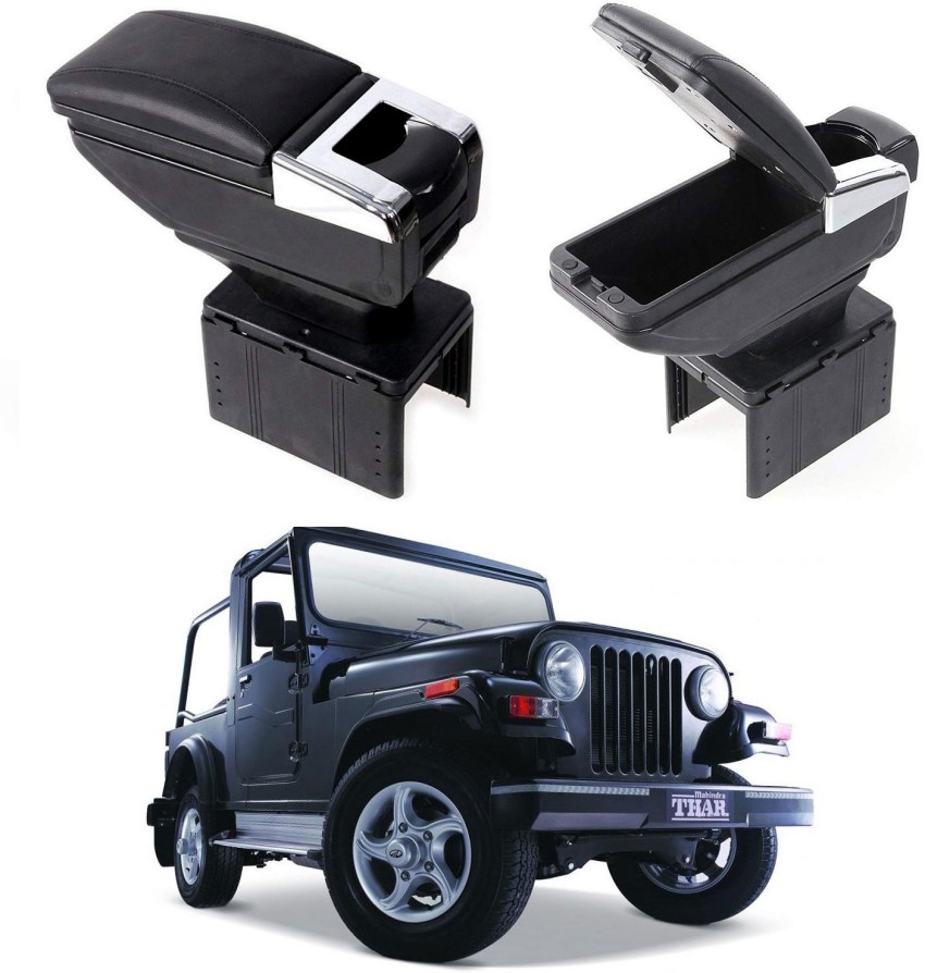 Car Storage Box, PU Leather Central Armrest Box for Suzuki Jimny
