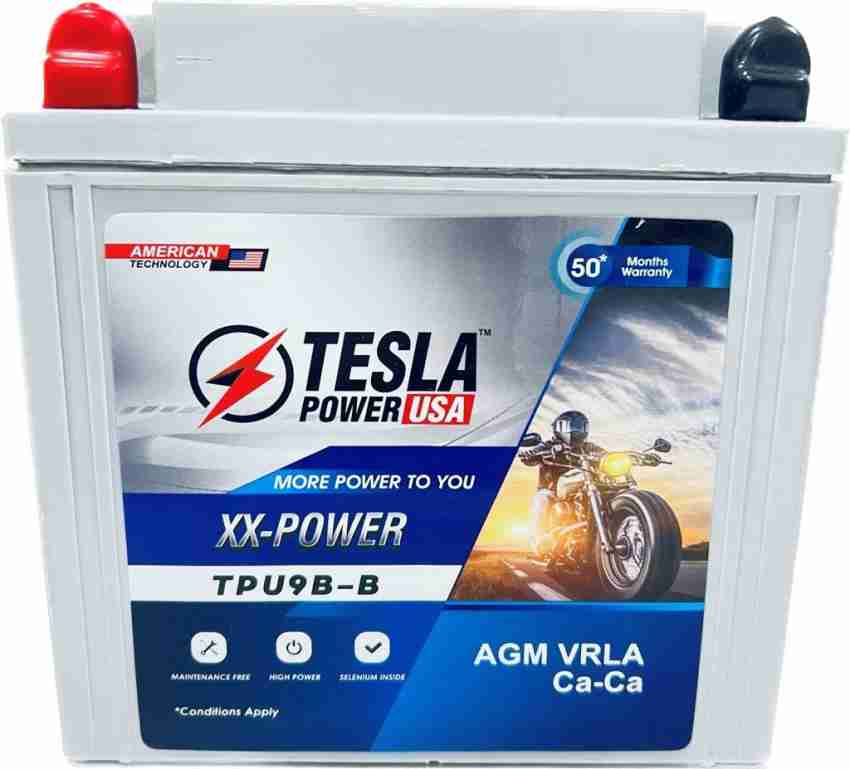 TESLA POWER USA TPU9B B 9 Ah Battery for Bike Price in India Buy