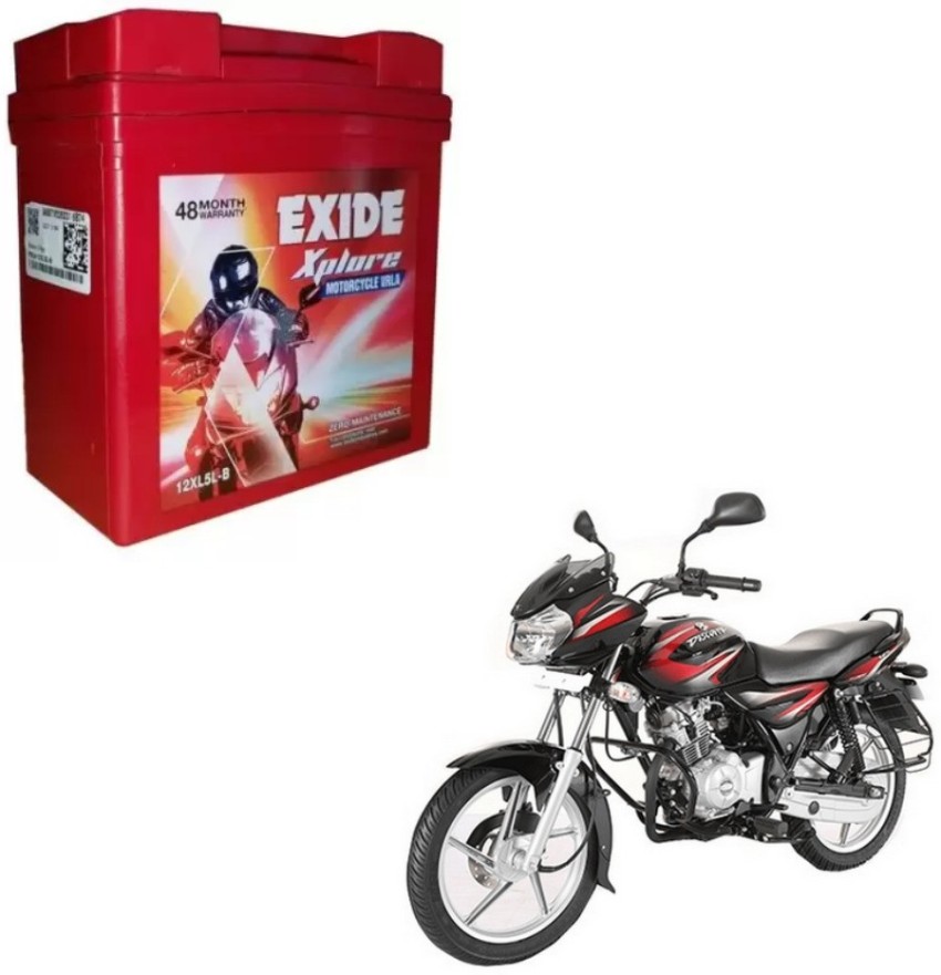 bajaj bike battery price