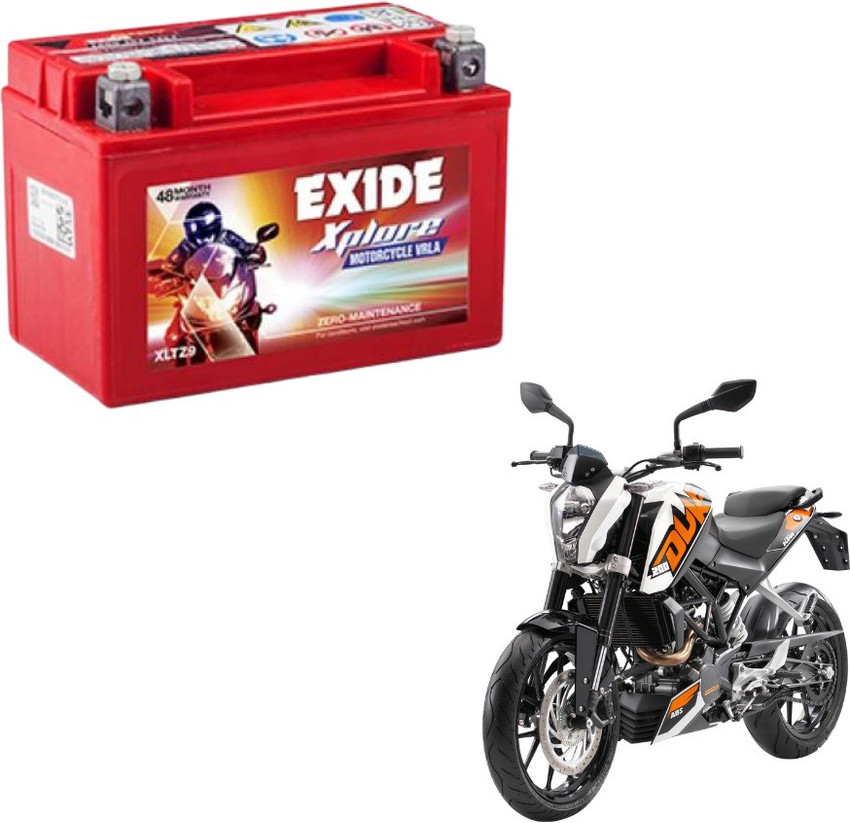 EXIDE Xplore XLTZ9 Duke 200 9 Ah Battery for Bike Price in India
